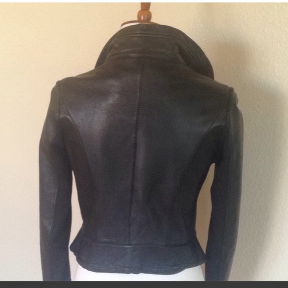 Dallin Chase Real Black Solomon Leather Jacket - Picture 3 of 5